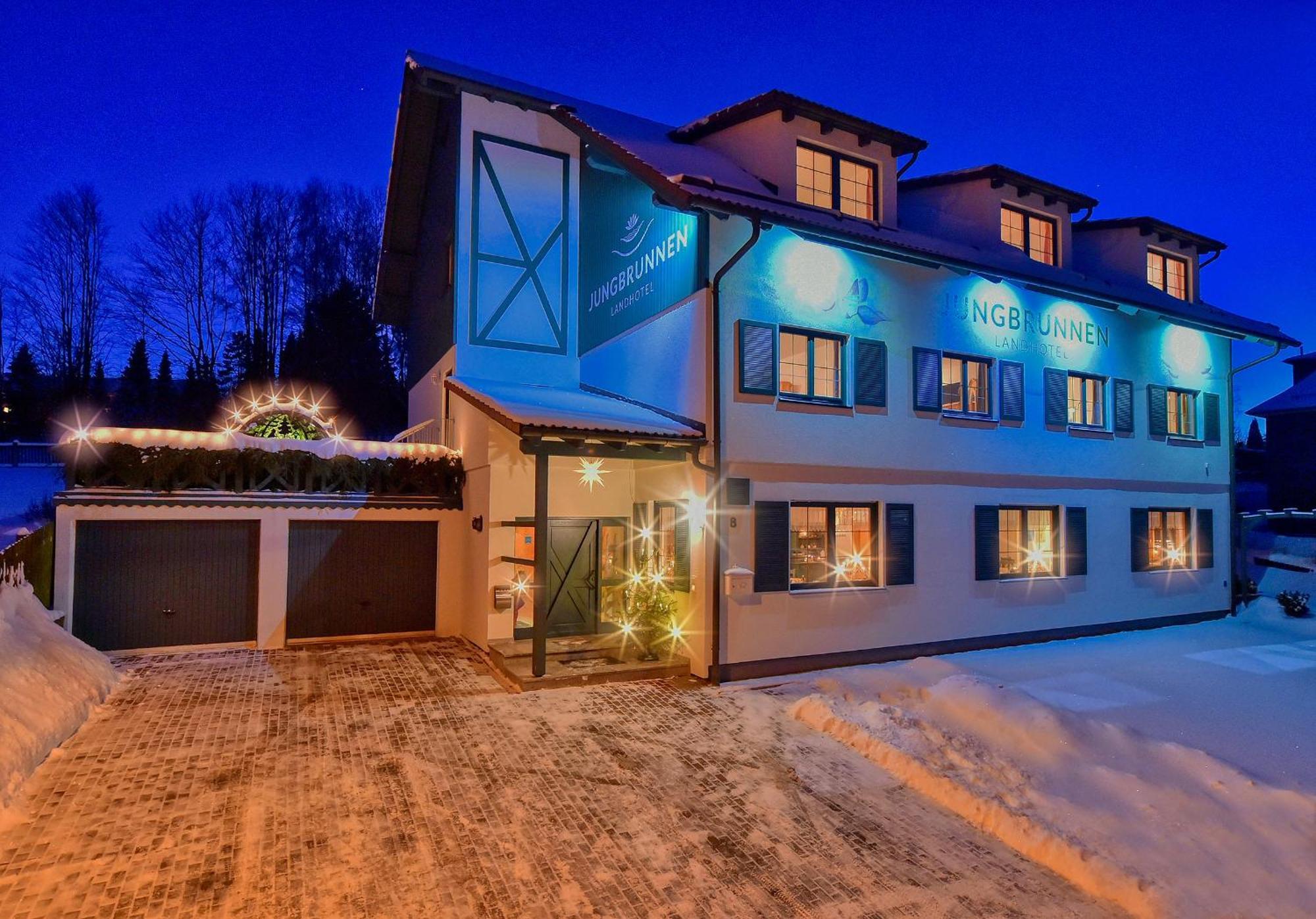 Landhotel Jungbrunnen Bad Brambach Exteriér fotografie